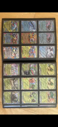 POKEMON TCG FOLDER BUNDLE INCLUDING FOLDER (200+ CARDS) ALL CARDS PENNY SLEEVED - Image 4