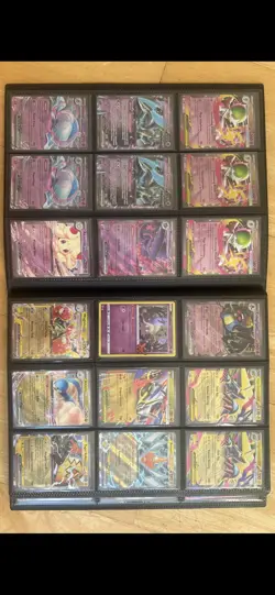 POKEMON TCG FOLDER BUNDLE INCLUDING FOLDER (200+ CARDS) ALL CARDS PENNY SLEEVED - Image 5