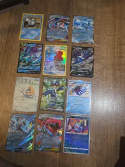 Pokemon Card Bundle 12 Cards - Image 1