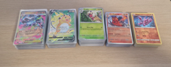 Pokemon Card Bundle - EX, Full Art, Common, Holos - English & Japanese 393 cards - Image 1
