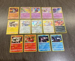 Pokemon TCG 25th Anniversary Holo Bundle Celebrations Edition X 14 Cards - Image 1