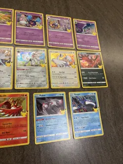 Pokemon TCG 25th Anniversary Holo Bundle Celebrations Edition X 14 Cards - Image 3