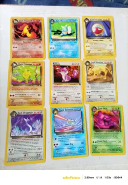 POKEMON VINTAGE TEAM ROCKET BUNDLE TRADING CARDS - Image 1