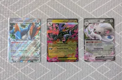 Pokemon TCG Chaos Rising Ex Bundle X3 Cards - Pack Fresh - Image 1