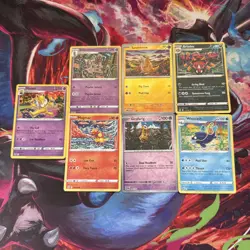 Pokemon TCG Shinji Kanda Illustrator Bundle X7 Cards Including 2 Reverse Holo - Image 1