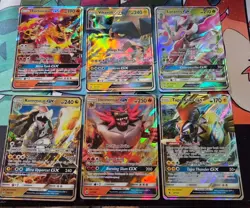 12 Pokemon Ultra Rare GX, V, VMAX & ex Cards Bundle - Image 1