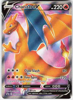 Pokemon Charizard V SWSH050 Holo Promo Sword & Shield Promo Pokemon Near Mint - Image 1
