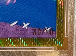 2023 TOPPS DISNEY CHROME 100 STITCH #SC7 GOLD REFRACTOR 38/50 PSA 9 MT - Image 3