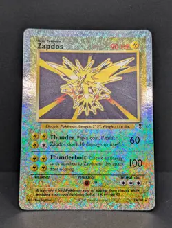 Zapdos 19/110 Legendary LC Reverse Holo Rare Pokemon TCG vintage MP - Image 3