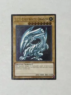 YUGIOH Blue-Eyes White Dragon OP28-EN001 Ultimate Rare NM #2 - Image 2