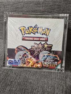 SEALED Pokemon TCG Scarlet & Violet: Obsidian Flames Booster Box W/ Acrylic Case - Image 1