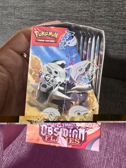 SEALED Pokemon TCG Scarlet & Violet: Obsidian Flames Booster Box W/ Acrylic Case - Image 3