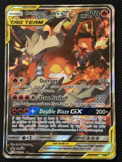 Reshiram & Charizard GX SM201 Sm Holo - Image 1