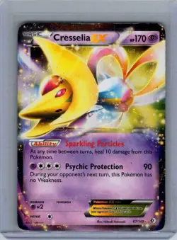 Cresselia EX Holo Ultra Rare Boundaries Crossed 67/149 HP - Image 1