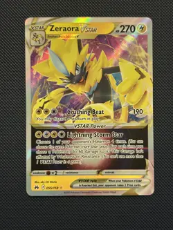 Zeraora VSTAR - 055/159 - Crown Zenith - NM - Pokemon Card - Image 1