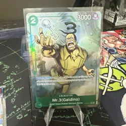Mr.3 (Galdino) ST30-014 Foil FULL ART - Starter Deck EX: Luffy & Ace - Image 1