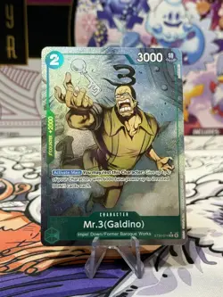 Mr.3(Galdino) (Alt Art) ST30-014 C Stard Deck EX (Luffy & Ace) - ONE PIECE - Image 1