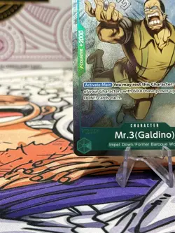 Mr.3(Galdino) (Alt Art) ST30-014 C Stard Deck EX (Luffy & Ace) - ONE PIECE - Image 4