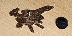 Pokemon Mega Latios Official Collector Pin 2015 Lavender White Silver MINT - Image 3
