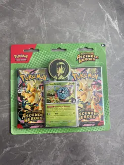 Pokemon Mega Evolution Sealed Ascended Heroes Erika's Tangela 2-Pack Blister - Image 1