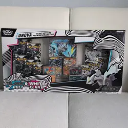 Pokemon TCG Unova Heavy Hitters Premium Collection Black Bolt & White Flare - Image 1