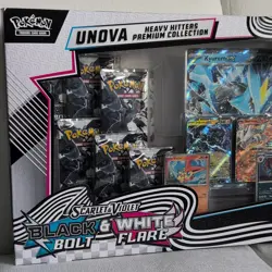 Pokemon TCG Unova Heavy Hitters Premium Collection Black Bolt & White Flare - Image 2