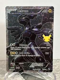 Pokemon 25th Celebrations Zekrom 114/114 Ultra Rare Holo - Image 1