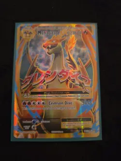 Pokemon TCG Mega M Charizard EX Evolutions Holo Full Art Ultra Rare Card 101/108 - Image 1