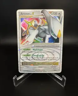 Pokemon TCG Arceus LV.X 94/99 Arceus Set Holo Ultra Rare English - Image 1