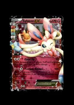 Sylveon EX - RC21/RC32 Generations Radiant Collection Pokemon - LP - Image 1