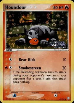 Houndour 59/109 Common Team Rocket Returns Pokemon Reverse Holo NM/LP - Image 1