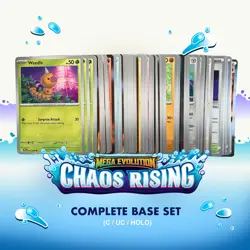 Chaos Rising : Complete Base Set (Common / UC / Holo) / NM - Image 1