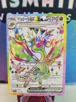 Flygon Ex 222/191 Pokemon TCG Scarlet & Violet Surging Sparks Full Art Rare NM - Image 1