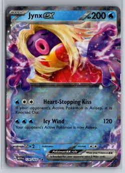 Jynx ex 124/165 Double Rare 151 Pokemon Holo Near Mint - Image 1
