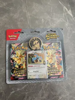 Pokemon Mega Evolution: Ascended Heroes 2-Pack Blister Collection Larry - Image 1