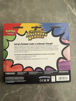 Pokemon Mega Evolution: Ascended Heroes 2-Pack Blister Collection Larry - Image 2