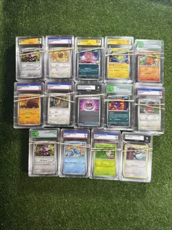 70 Graded Pokemon Cards - Image 1