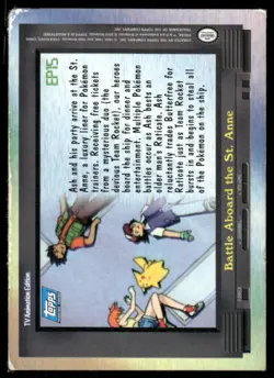 Pokemon Cards EP15 Battle Aboard the St. Anne Topps Series 2 HP *3 - Image 2