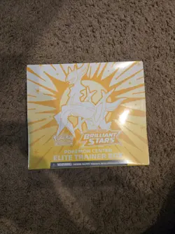 Pokemon TCG Sword & Shield Brilliant Stars Pokemon Center Elite Trainer Box - Image 1