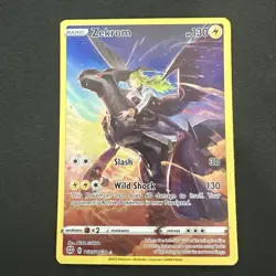 2022 Pokemon Brilliant Stars #TG05/TG30 Zekrom FA Ultra Rare Mint - Image 1