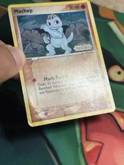 Machop 57/92 EX Legend Maker Reverse Holo Foil Rare Pokemon 2006 Stamped HP - Image 4