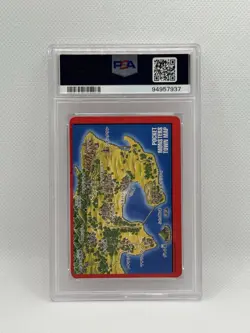 1996 POKEMON JAPANESE BANDAI CARDDASS VENDING #000 CHARIZARD TRAINER PSA 6 - Image 2