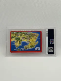 1996 POKEMON JAPANESE BANDAI CARDDASS VENDING #000 CHARIZARD TRAINER PSA 6 - Image 3