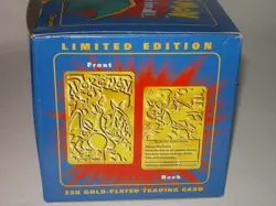 1999 Pokemon Charizard 23K Gold Plated Card & Pokeball SEALED From Burger King - Image 3