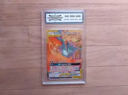 Pokemon Hidden Fates 2019 - Moltres Zapdos Articuno GX 44/68 - Supermanifest PFG - Image 1