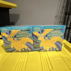 Pokemon Pokemon TCG Mega Evolution: Ascended Heroes Elite Trainer Box Lot of 2 - Image 1