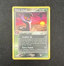 Pokemon TCG Dark Arbok 29/109 Team Rocket Returns 2004 English Rare Holo 90 HP - Image 1
