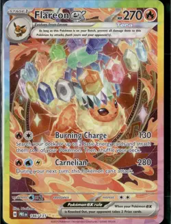 Pokemon TCG Flareon EX Sir 146/131 Near Mint Condition - Image 1