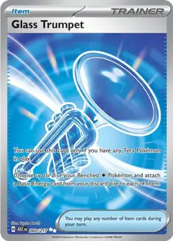 Pokemon Glass Trumpet [ME: Ascended Heroes - 260/217]Holofoil NM Ultra Rare - Image 1