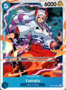 Yamato OP13-054 Super Rare Carrying On His Will One Piece Foil Near Mint - Image 1
